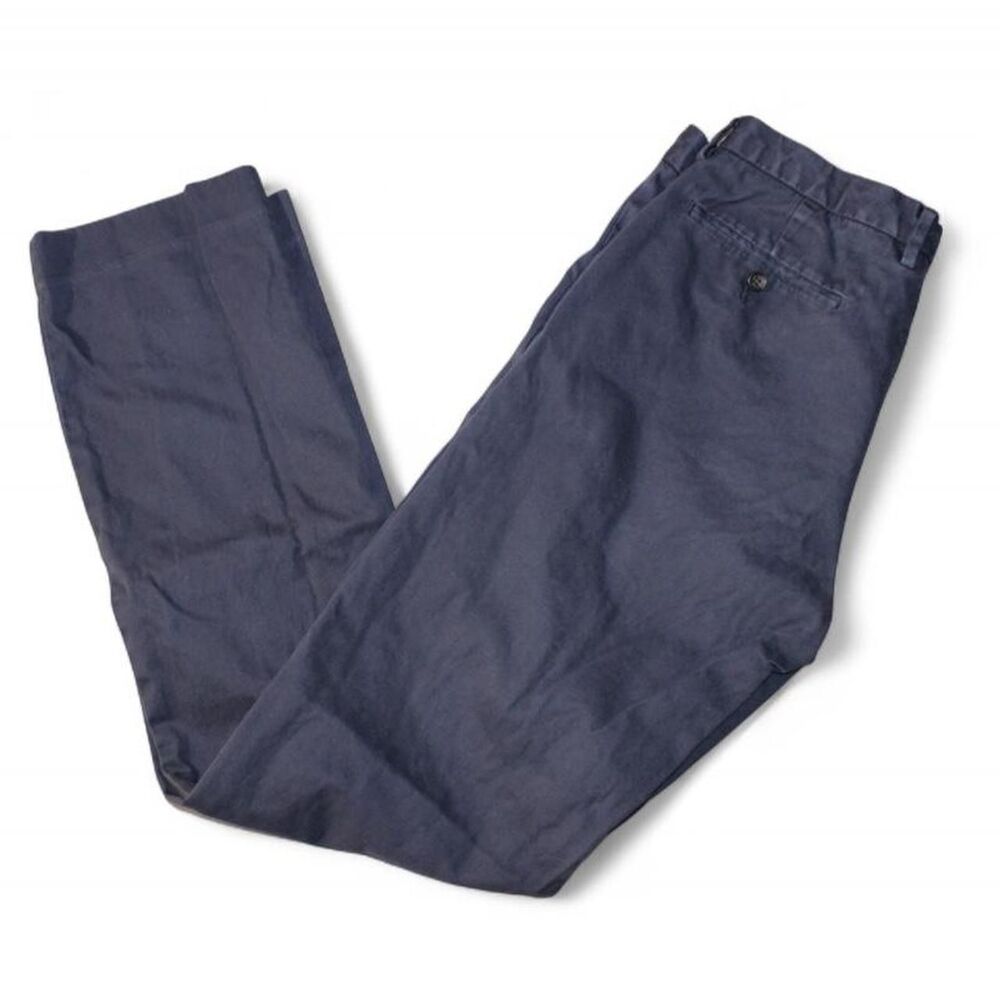 Jcrew Men's Navy and Blue Trousers